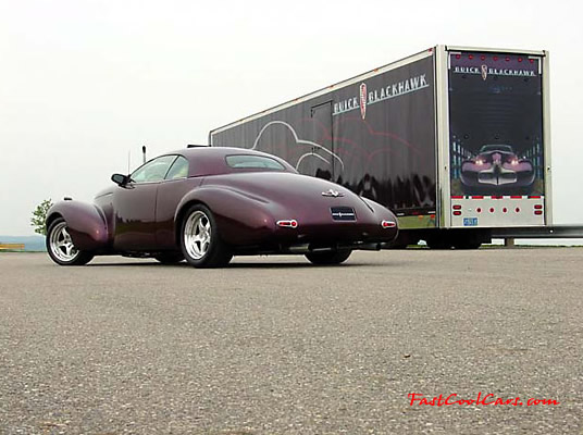 2000 Buick Blackhawk was designed and built for General Motors to emphasize Buick's heritage