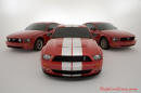 2006 - 2007 Shelby Cobra GT500, and a Mustang GT, and a Mustang