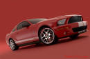 2006 - 2007 Shelby Cobra GT500, right front angle ground view