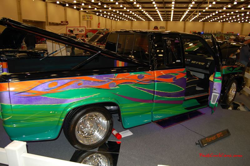 The 2009 World of Wheels Show in Chattanooga, Tennessee. On Jan. 9th,10, & 11th, Pictures by Ron Landry. Custom truck.