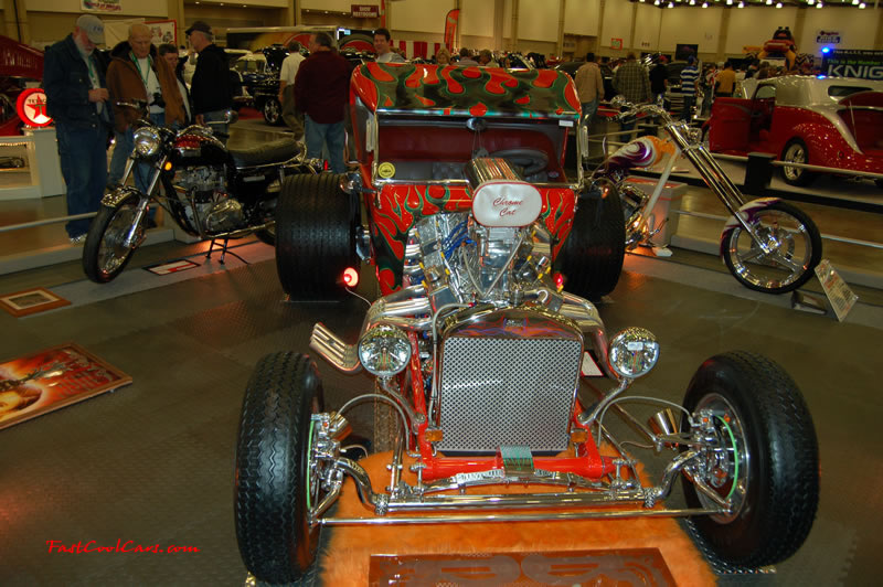 The 2009 World of Wheels Show in Chattanooga, Tennessee. On Jan. 9th,10, & 11th, Pictures by Ron Landry. Chrome suspension pieces galore.