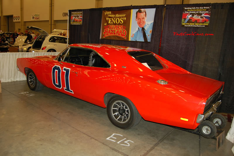 The 2009 World of Wheels Show in Chattanooga, Tennessee. On Jan. 9th,10, & 11th, Pictures by Ron Landry. Dukes of Hazard General Lee Dodge Charger, with Enus there for pictures too.