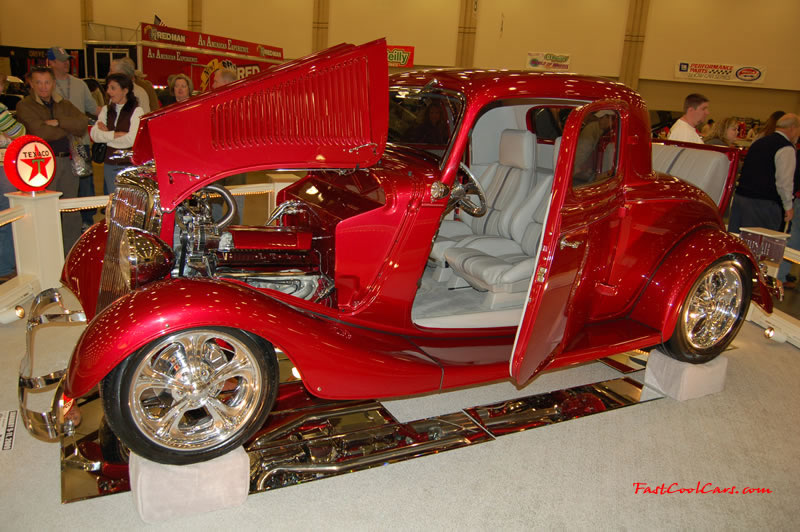 The 2009 World of Wheels Show in Chattanooga, Tennessee. On Jan. 9th,10, & 11th, Pictures by Ron Landry. Custom street rod, looks like something sorta off a ZZ Top video.