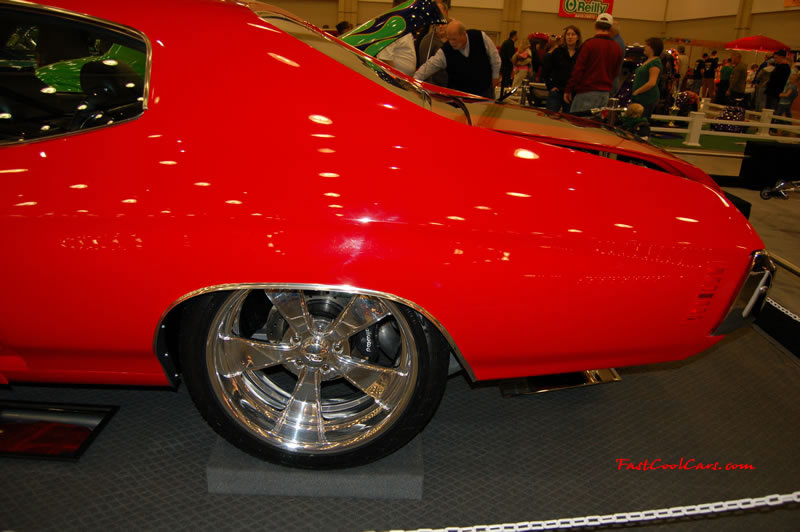 The 2009 World of Wheels Show in Chattanooga, Tennessee. On Jan. 9th,10, & 11th, Pictures by Ron Landry. Chevrolet Power 454 transfered to here, at the rear tires, not fronts...;)