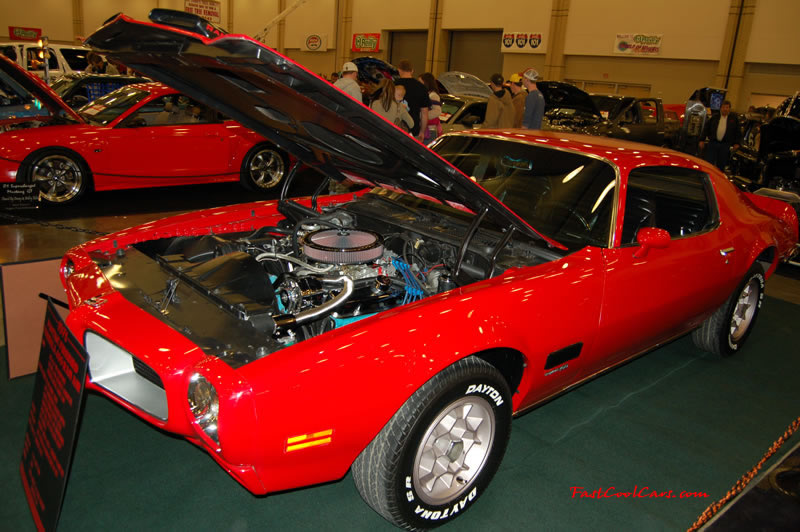 The 2009 World of Wheels Show in Chattanooga, Tennessee. On Jan. 9th,10, & 11th, Pictures by Ron Landry. A very nice example of a Pontiac Firebird a great looking muscle car.