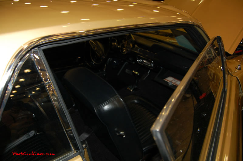 The 2009 World of Wheels Show in Chattanooga, Tennessee. On Jan. 9th,10, & 11th, Pictures by Ron Landry. Older Ford Mustang interior.