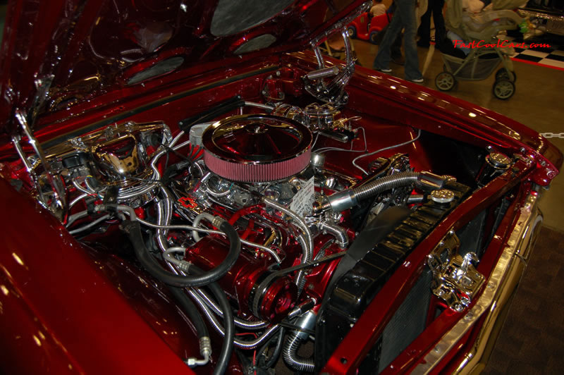 The 2009 World of Wheels Show in Chattanooga, Tennessee. On Jan. 9th,10, & 11th, Pictures by Ron Landry. What a killer looking engine area.