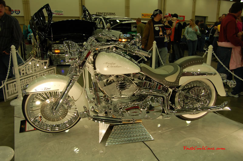 The 2009 World of Wheels Show in Chattanooga, Tennessee. On Jan. 9th,10, & 11th, Pictures by Ron Landry. One wyld motorcycle for sure. Harley like no other.