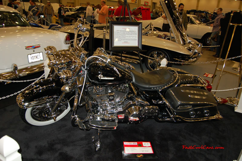 The 2009 World of Wheels Show in Chattanooga, Tennessee. On Jan. 9th,10, & 11th, Pictures by Ron Landry. Nice Motorcycle, loaded and pimped out.