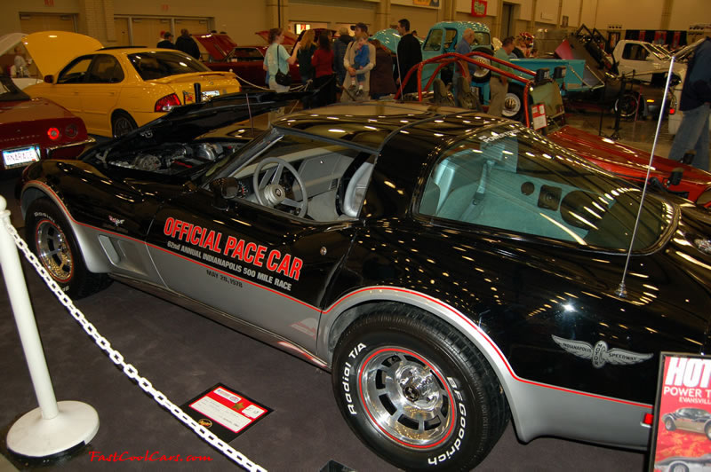 The 2009 World of Wheels Show in Chattanooga, Tennessee. On Jan. 9th,10, & 11th, Pictures by Ron Landry. Great looking Corvette Pace car special edition, and in great condition with all the decals.