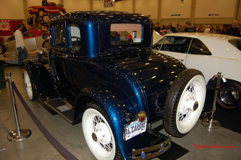 The 2009 World of Wheels Show in Chattanooga, Tennessee. On Jan. 9th,10, & 11th, Pictures by Ron Landry. What a nice vehicle, for an Al Capone time, would have looked good with a Tommy gun laying in the seat too...LOL 