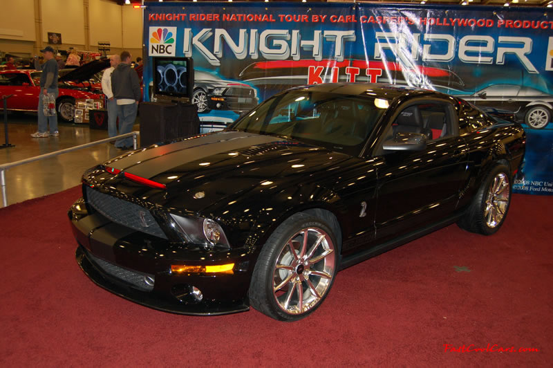 The 2009 World of Wheels Show in Chattanooga, Tennessee. On Jan. 9th,10, & 11th, Pictures by Ron Landry. Ford KR500 Cobra Mustang from the new series of Knight Rider. The new Kit.