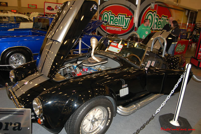 The 2009 World of Wheels Show in Chattanooga, Tennessee. On Jan. 9th,10, & 11th, Pictures by Ron Landry. Very nice looking custom paint job on this Shelby Cobra.