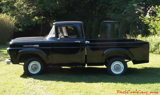 1960 Ford F-100 Pick-up, left side view