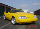 1992 Mustang LX 5.0 Convertible completely restored.