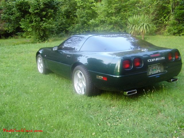 1993 Chevrolet Corvette - 40th Anniversary edition - LT1 - 6 Speed, ZR1 wheels, fast cool car for sure.