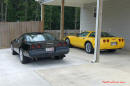 My 1990 black Corvette coupe L98 and 6 speed, and my 1994 Competition Yellow Chevrolet Corvette, 383 stroker LT1, 6 speed.