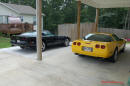 My 1990 black Corvette coupe L98 and 6 speed, and my 1994 Competition Yellow Chevrolet Corvette, 383 stroker LT1, 6 speed.