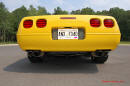 1994 Competition Yellow Chevrolet Corvette, 383 stroker LT1, 6 speed.Check out the exhaust, so cool looking, and look at the huge rear tires.