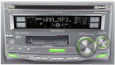 Pioneer CD MP3 Cassette AM/FM stereo with new Planet Audio front and rear speakers.