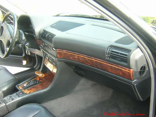 1994 BMW 740il passengers side interior