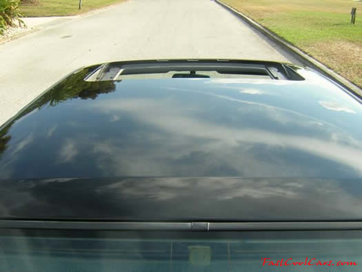 1994 BMW 740il roof view