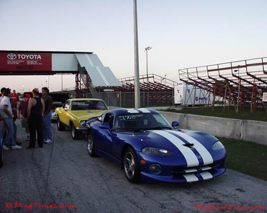 1996 Dodge Viper GTS, one very fast cool car, 514 RWHP. at the dragraces