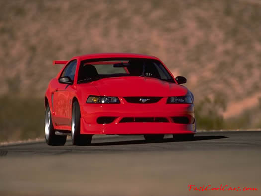 2000 Ford SVT Mustang Cobra R - it looks very fast