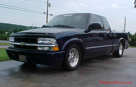 2000 Chevy s10 left front angle view
