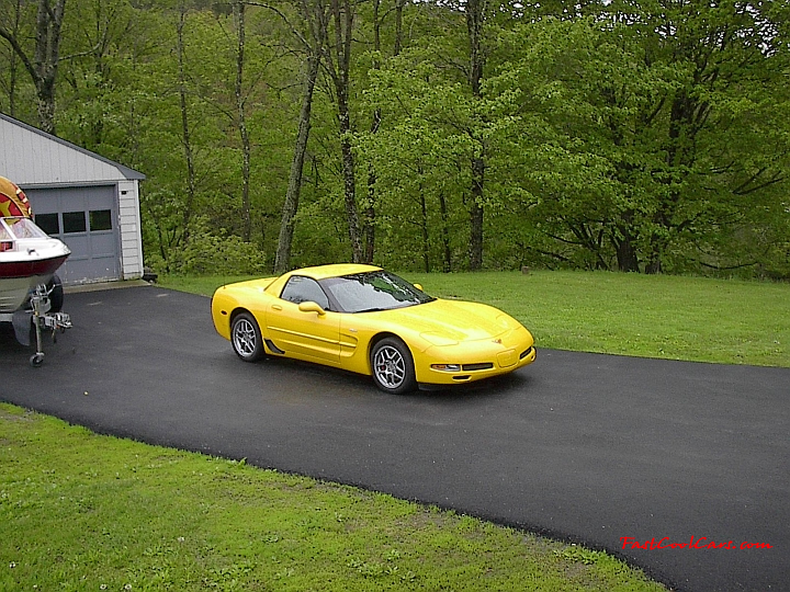 2002 Millennium Yellow Z06 Corvette - 405 HP Stock - In Vermont