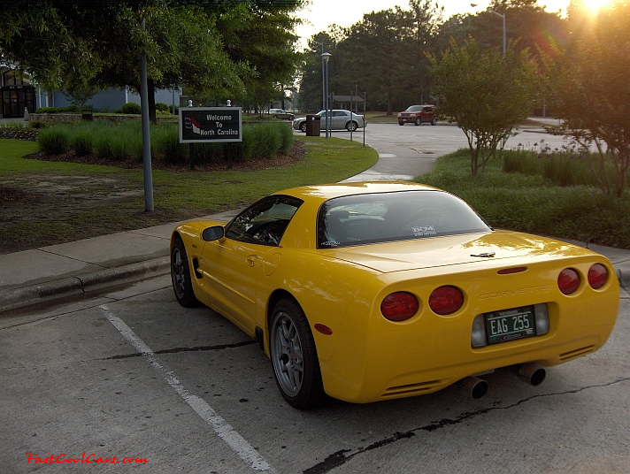2002 Millennium Yellow Z06 Corvette - 405 HP Stock - In North Carolina