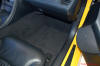 2002 Millennium Yellow Z06 Corvette - 405 HP Stock, at new home in Cleveland, Tennessee, original floor mats