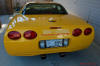 2002 Millennium Yellow Z06 Corvette - 405 HP Stock, at new home in Cleveland, Tennessee