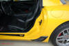 2002 Millennium Yellow Z06 Corvette - 405 HP Stock with new door sill decal and new chrome door jamb screws