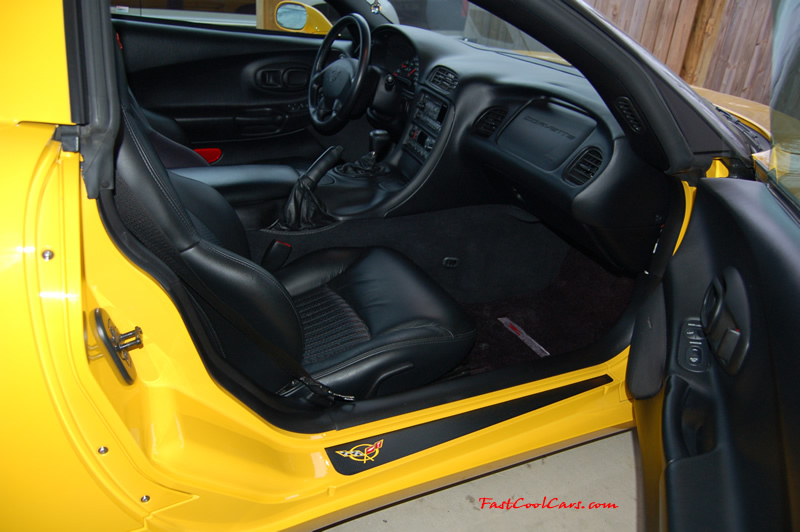 2002 Millennium Yellow Z06 Corvette - 405 HP Stock, at new home in Cleveland, Tennessee, after nice clean up.