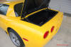 2002 Millennium Yellow Z06 Corvette - 405 HP Stock with trunk "Z06 405 HP" carpet/mat.