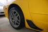 2002 Millennium Yellow Z06 Corvette - 405 HP Stock with functional rear brake air cooling ducts