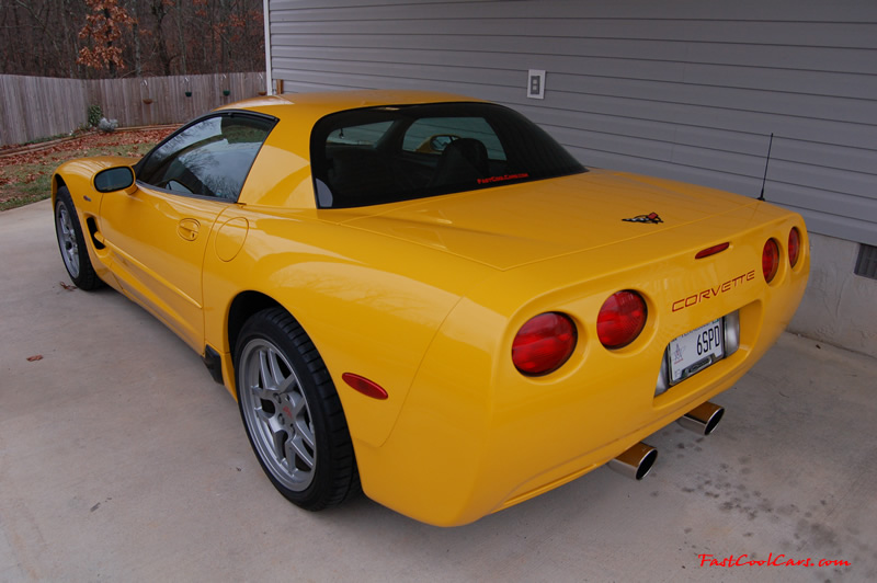 2002 Millennium Yellow Z06 Corvette - 405 HP Stock, at its new home in Cleveland, Tennessee