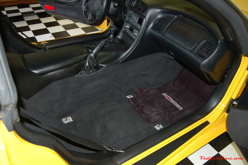 2002 Millennium Yellow supercharged & methanol injected Z06 Corvette, with many modifications, over 50 grand invested in the past 2+ years, for sale $38,000 what a deal. Very clean interior.