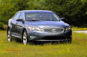 2010 Ford Taurus SHO returns with 365HP EcoBoost V6, Plus all wheel drive, paddle-shift six speed gearbox.