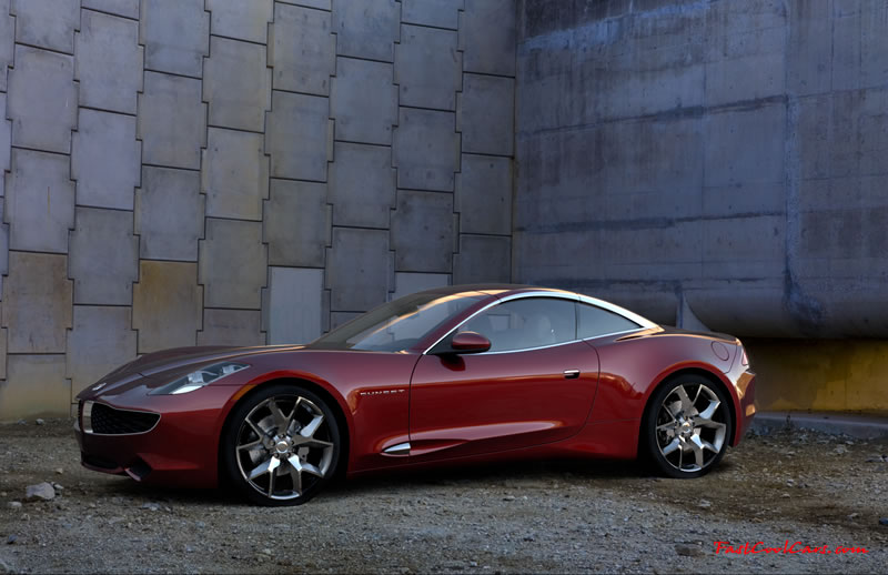 Fisker Automotive is a green American premium sports car company with a mission to create a range of beautiful environmentally friendly cars that make environmental sense without compromise. Fast Cool Cars.com totally agrees with this.
