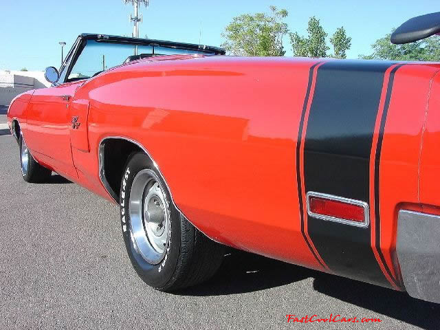 1970 Dodge Coronet R/T convertible with only 66,000 original miles. This is a very rare and collectible Mopar muscle car and is only 1 of 236 produced. 