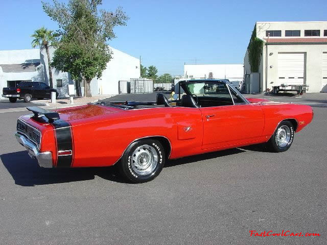 1970 Dodge Coronet R/T convertible with only 66,000 original miles. This is a very rare and collectible Mopar muscle car and is only 1 of 236 produced. 