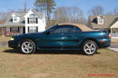 1996 Ford Mustang GT Convertible, first year for the 4.6 V8 SOHC, this one is equipped with the automatic transmission with overdrive. 