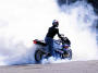 Suzuki Motorcycle burnout
