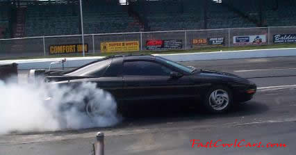Pontiac Firebird burnout