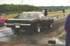 Dodge Charger spinning the tires
