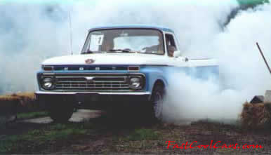 Ford Truck smoke show contest