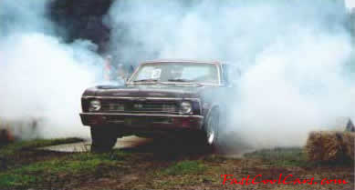 Chevy Nova smoke show contest