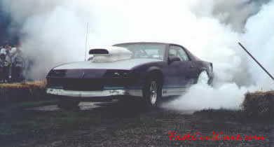 Chevrolet Camaro Z28 smoke show contest